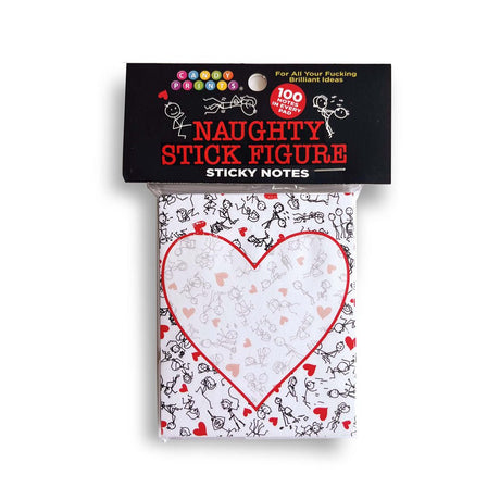 Buy Naughty Stick Figure Sticky Notes - Novelty Sticky Notes - 100 Pack
