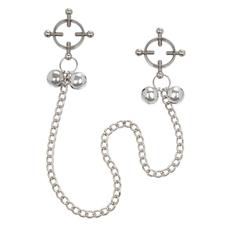 Buy Nipple Grips 4 - Point Nipple Press with Bells at Oh Joy. Discover premium sexual toys with discreet shipping at the best price in NZ