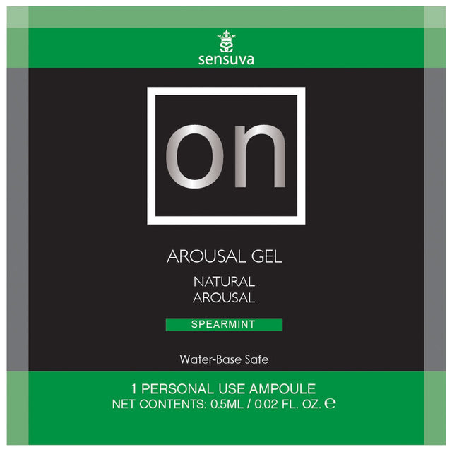 Buy On Arousal Gel Spearmint 6 ml Single Use Packet at Oh Joy. Discover premium sexual toys with discreet shipping at the best price in NZ