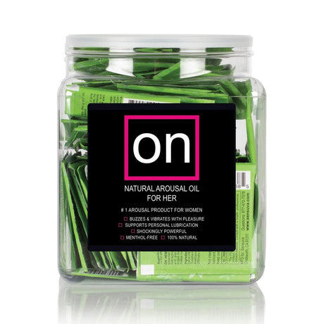 Buy On for Her Arousal Oil HEMP 75 Piece Single Use Ampoule Tub at Oh Joy. Discover premium sexual toys with discreet shipping at the best price in NZ