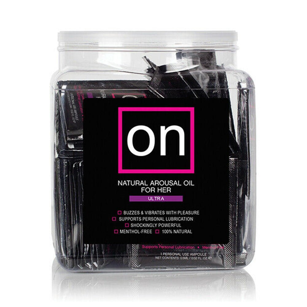Buy On for Her Arousal Oil ULTRA 75 Piece Single Use Ampoule Tub at Oh Joy. Discover premium sexual toys with discreet shipping at the best price in NZ