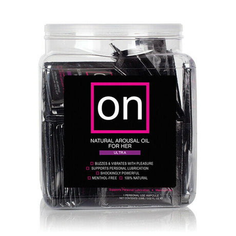 Buy On for Her Arousal Oil ULTRA 75 Piece Single Use Ampoule Tub at Oh Joy. Discover premium sexual toys with discreet shipping at the best price in NZ