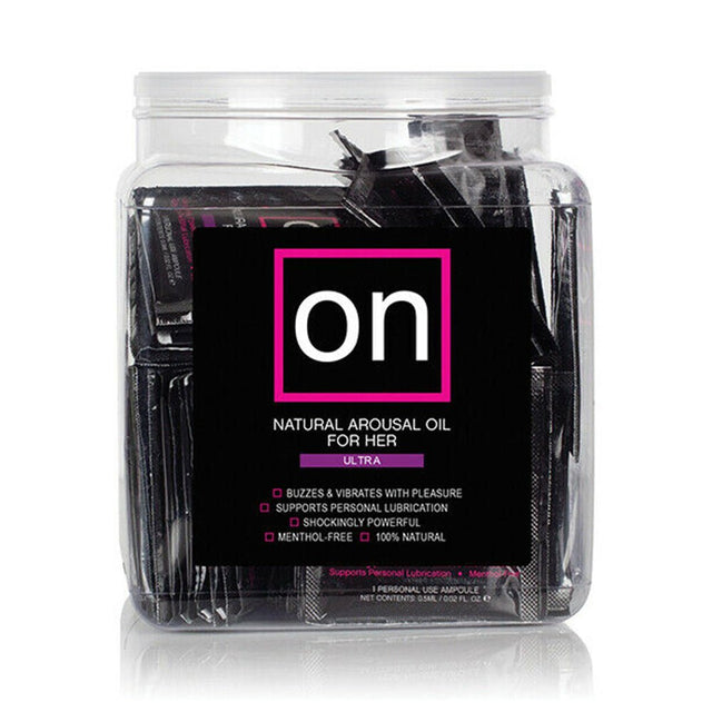 Buy On for Her Arousal Oil ULTRA 75 Piece Single Use Ampoule Tub at Oh Joy. Discover premium sexual toys with discreet shipping at the best price in NZ