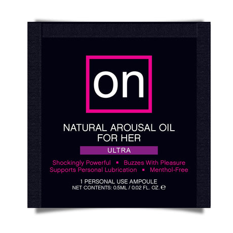 Buy On for Her Arousal Oil Ultra Single Use Ampoule at Oh Joy. Discover premium sexual toys with discreet shipping at the best price in NZ