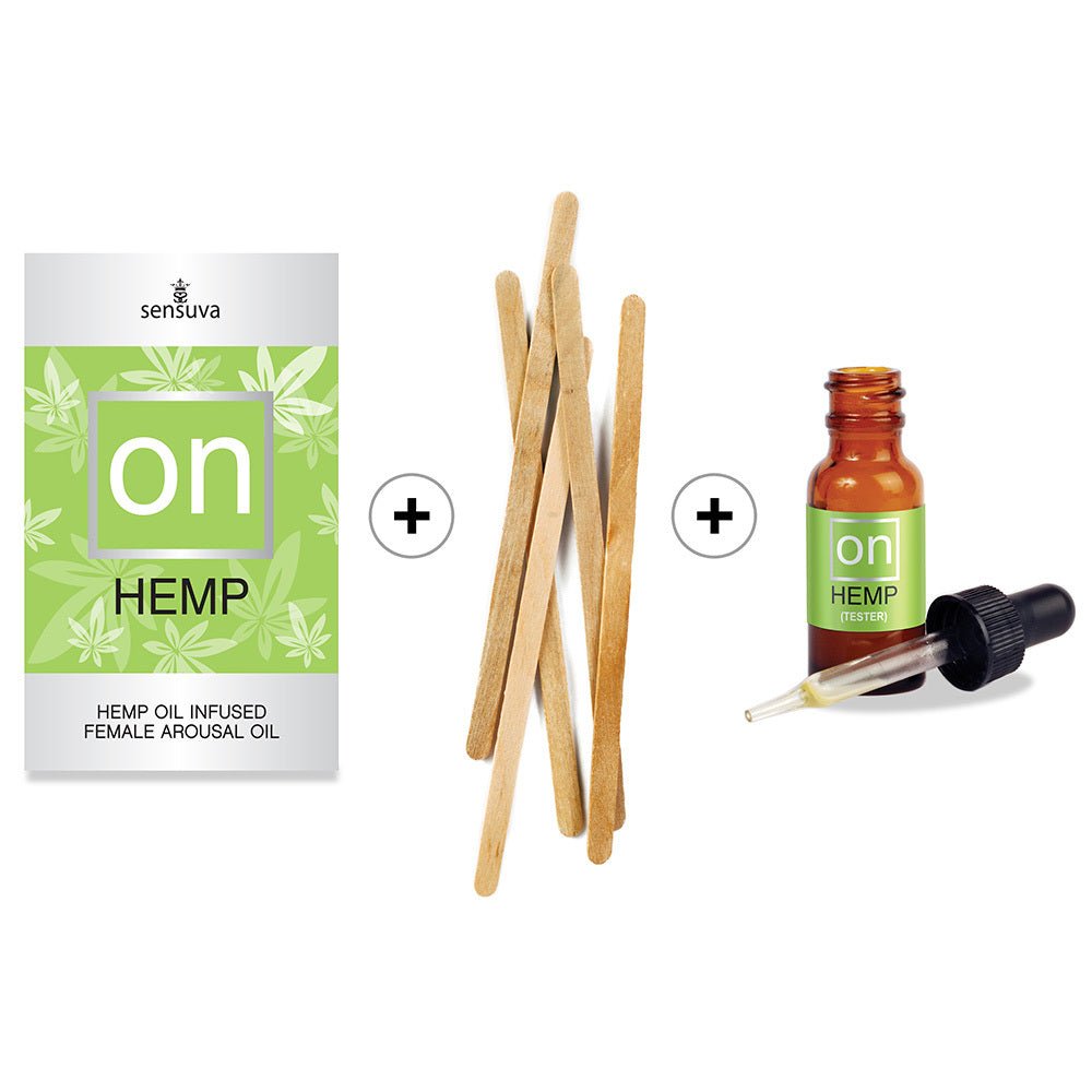 Buy On for Her Hemp Oil Infused Arousal Oil 5 ml 12 Pc Refill at Oh Joy. Discover premium sexual toys with discreet shipping at the best price in NZ