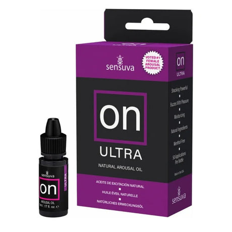Buy On™ Ultra Arousal Oil 5ml Medium Box at Oh Joy. Discover premium sexual toys with discreet shipping at the best price in NZ