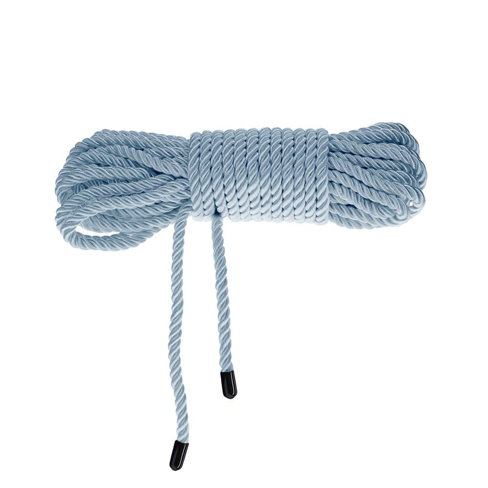 Buy OUCH! Bondage Rope - 10 M - Powder Blue - Powder Blue Nylon Bondage Rope - 10 metre Length