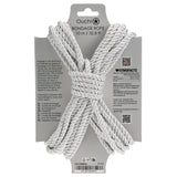 Buy OUCH! Bondage Rope - 10 M - Silver - Silver Nylon Bondage Rope - 10 metre Length