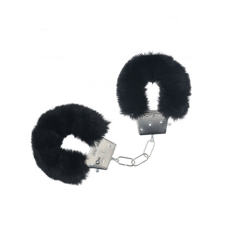 Buy OUCH! Classic Fluffy Cuffs - Black - Black Fluffy Restraints