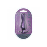 Buy OUCH! Curvy Anal Plug - Metallic Purple - Metallic Purple 11.7 cm Butt Plug