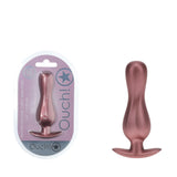 Buy OUCH! Curvy Anal Plug - Rose Gold - Rose Gold 11.7 cm Butt Plug
