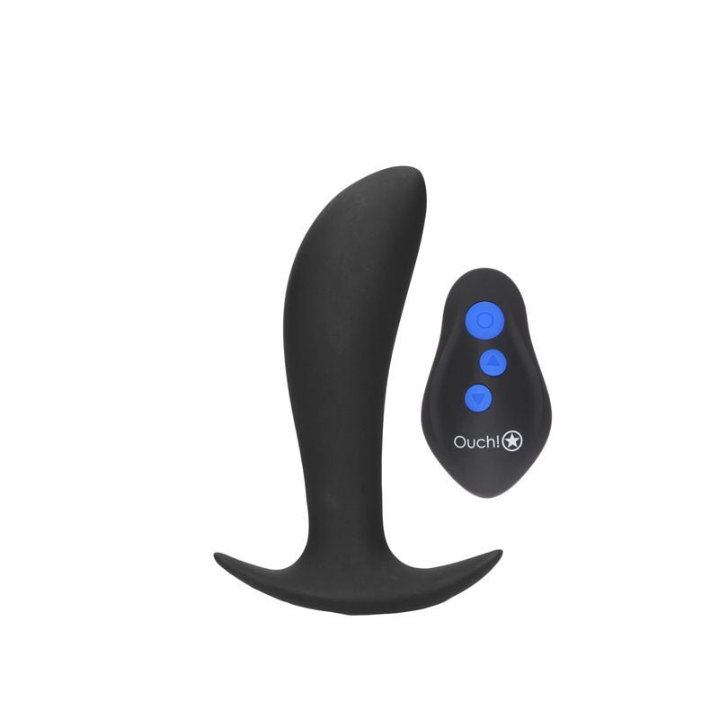 Buy OUCH! e - Stim & Vibrating Butt Plug with Wireless Remote - Black 12.3 cm USB Rechargeable Vibrating Butt Plug with e - Stim at Oh Joy. Discover premium sexual toys with discreet shipping at the best price in NZ