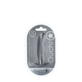 Buy OUCH! Finger Anal Plug - Gun Metal - Gun Metal Grey 11.7 cm Butt Plug