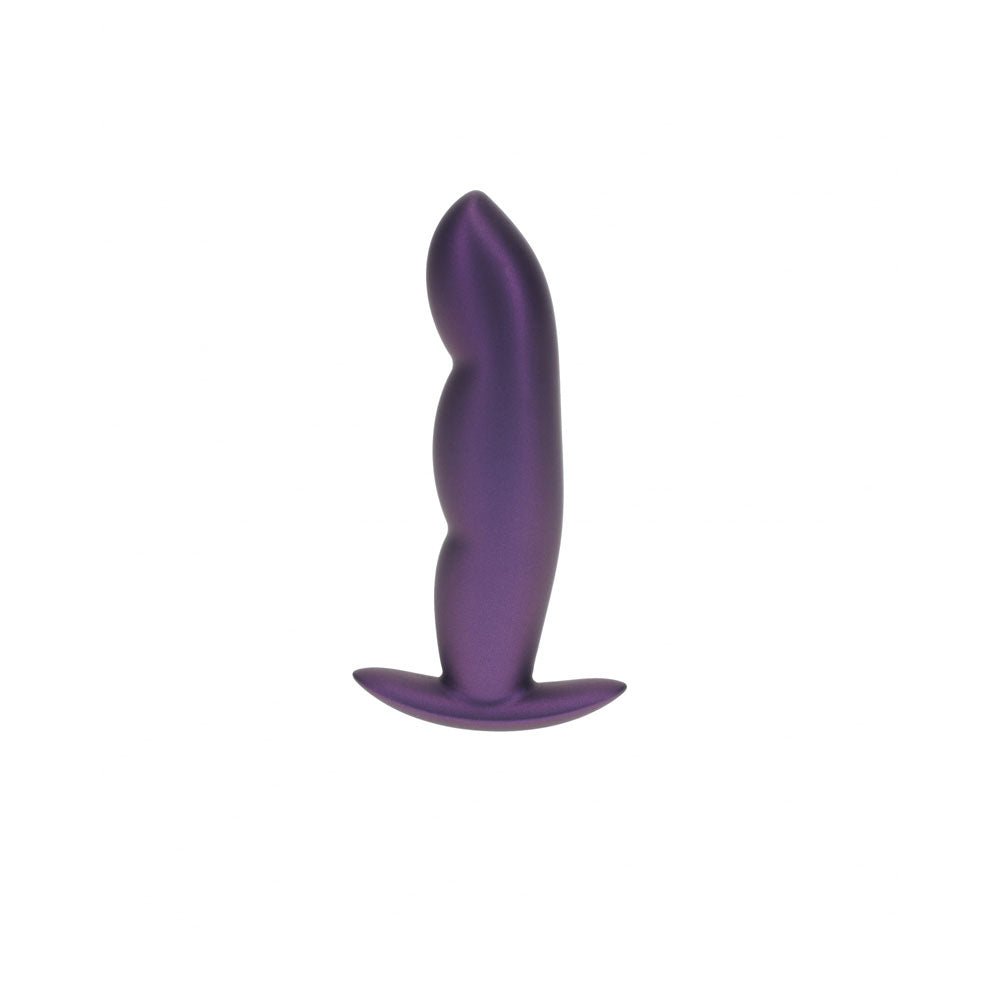 Buy OUCH! Finger Anal Plug - Metallic Purple - Metallic Purple 11.7 cm Butt Plug