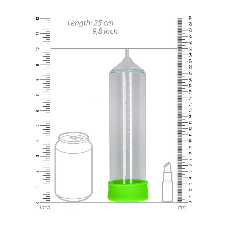 Buy OUCH! Glow In The Dark Classic Penis Pump - Clear/Green Penis Pump