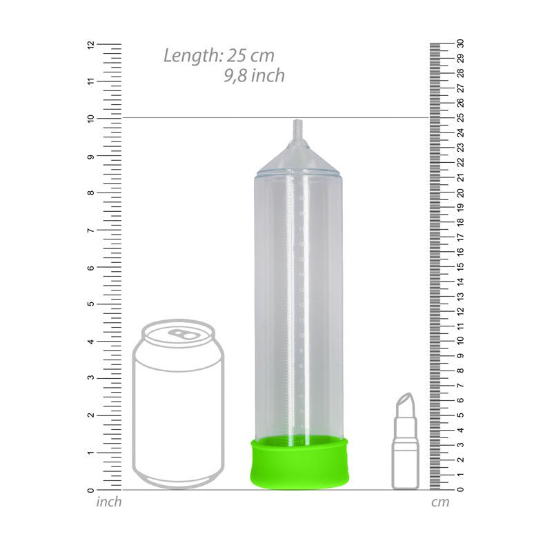 Buy OUCH! Glow In The Dark Comfort Beginner Pump - Clear/Glow Penis Pump