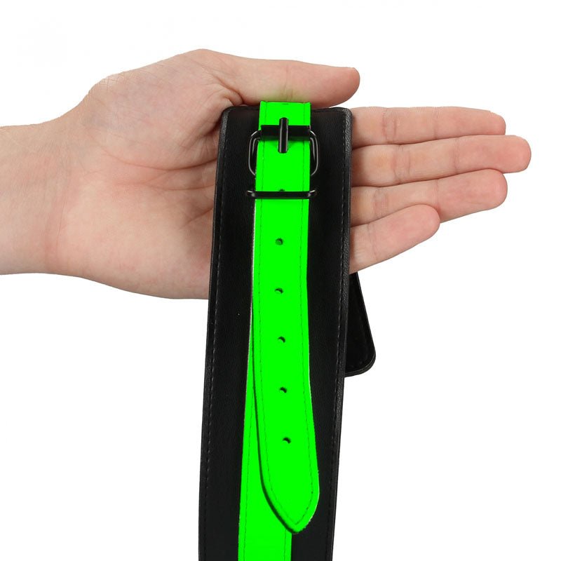 Buy OUCH! Glow In The Dark Handcuffs - Black/Glow In Dark Restraints