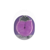 Buy OUCH! Heavy - Duty Fluffy Cuffs - Purple - Purple Fluffy Restraints