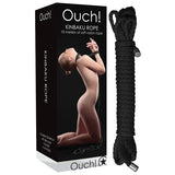 Buy Ouch Kinbaku Rope - Black - 10 metre Length
