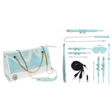 Buy OUCH! Paris Collection - Kit with Bag - Baby Blue Bondage Set with Bag - 8 Piece Kit