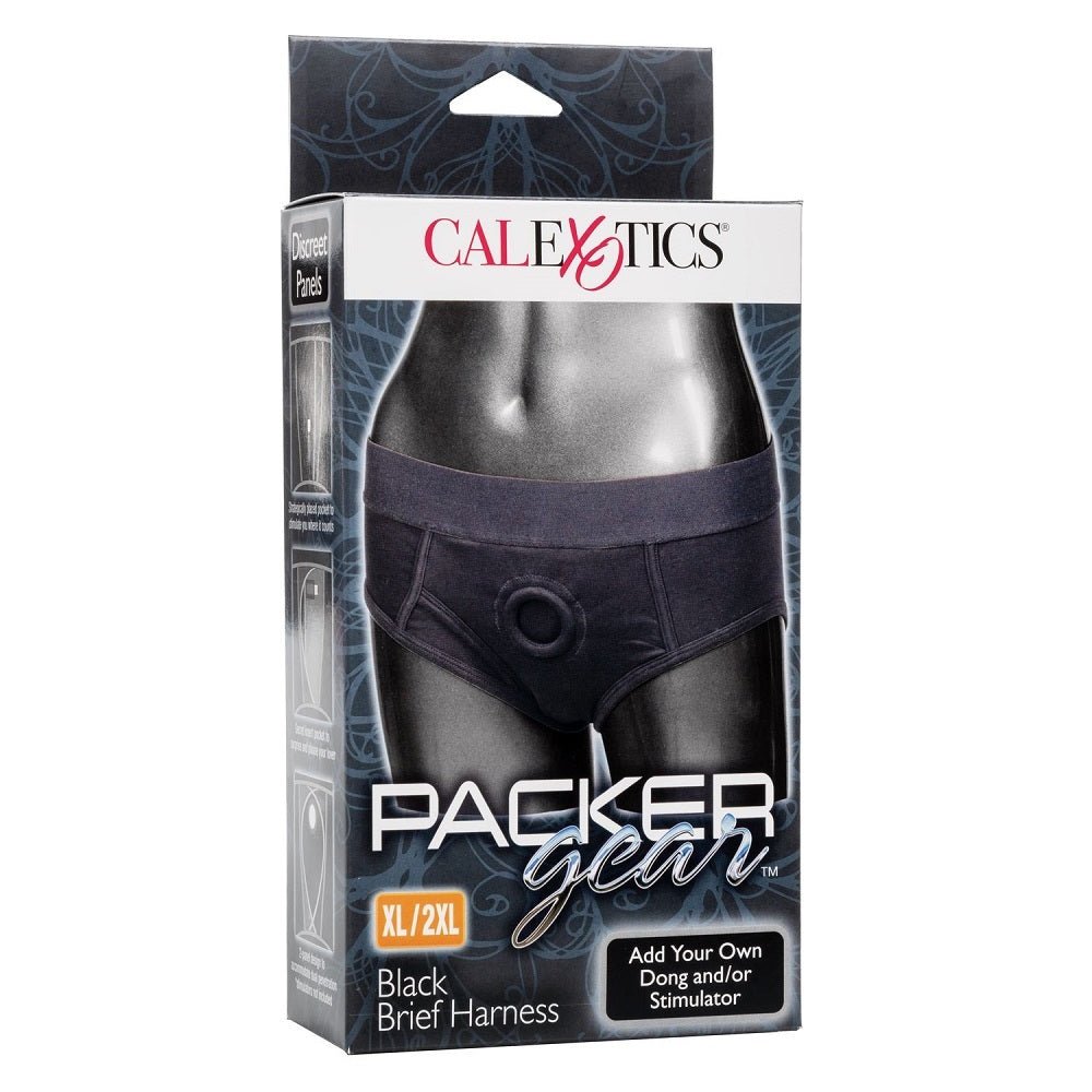 Buy Packer Gear Black Brief Harness at Oh Joy. Discover premium sexual toys with discreet shipping at the best price in NZ