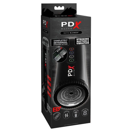 Buy Pipedream Extreme Toyz Elite Moto Blower - Black Powered Masturbator