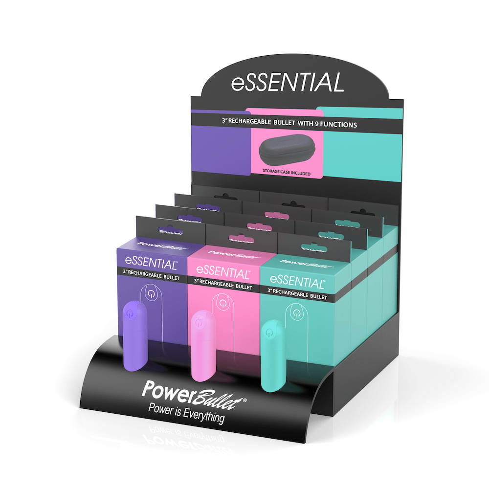 Buy PowerBullet Essential Display at Oh Joy. Discover premium sexual toys with discreet shipping at the best price in NZ