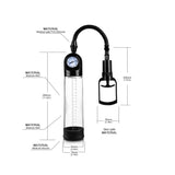 Buy Pull Rod Penis Pump with Gauge