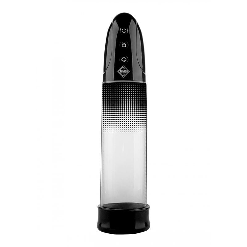Buy Pumped Automatic Rechargeable Luv Pump - Black USB Rechargeable Powered Penis Pump