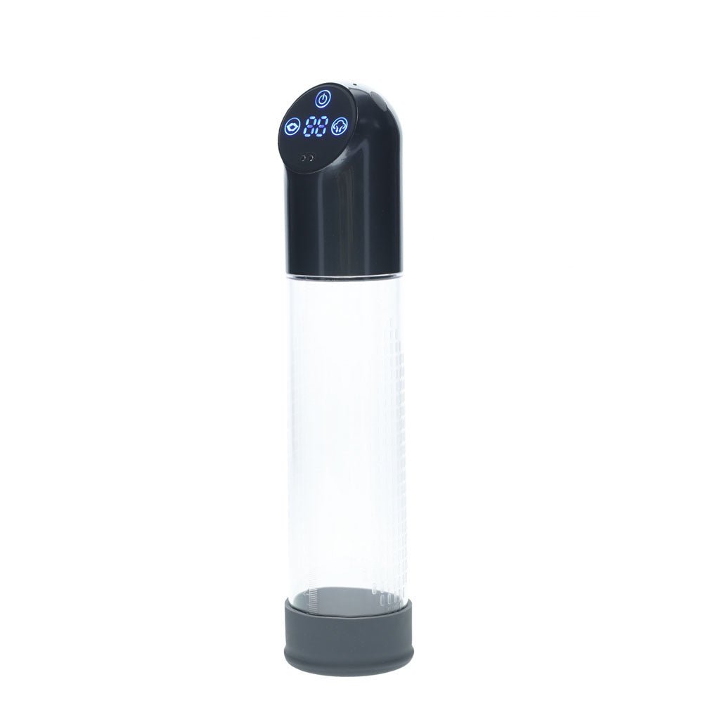 Buy PUMPED Automatic Waterproof Pump - Gun Metal - Gunmetal/Clear USB Rechargeable Automatic Penis Pump