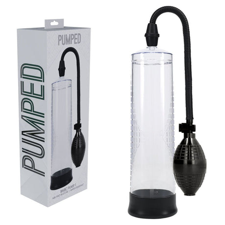 Buy PUMPED Basic Pump 1 - Transparent - Clear Penis Pump