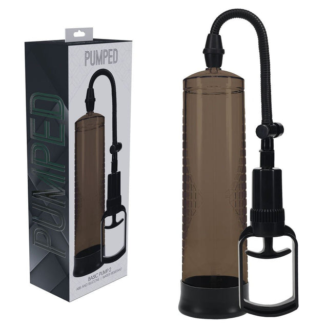 Buy PUMPED Basic Pump 2 - Black - Black Penis Pump
