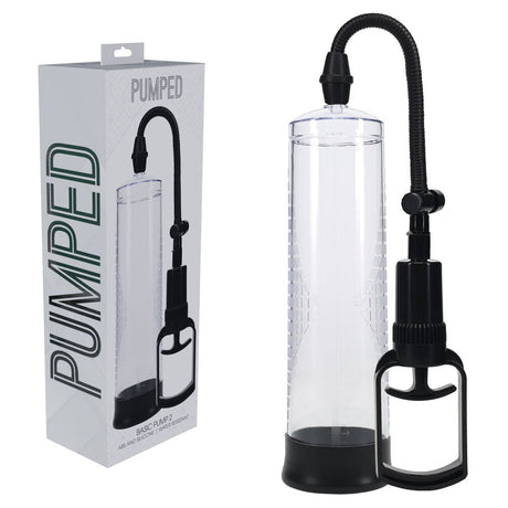 Buy PUMPED Basic Pump 2 - Transparent - Clear Penis Pump