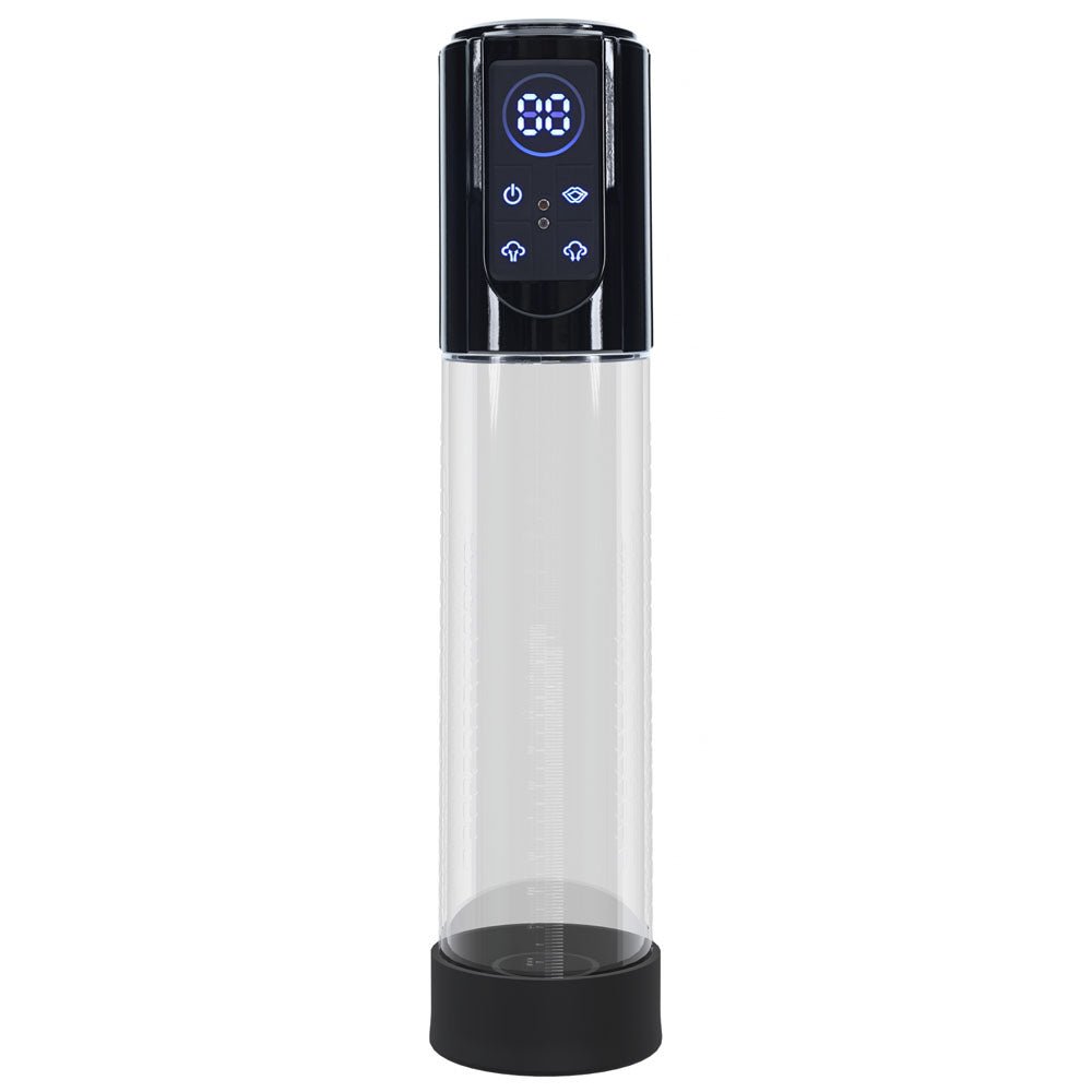 Buy PUMPED MegaLift Automatic Penis Pump - Black - Black/Clear USB Rechargeable Auto Penis Pump