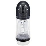 Buy PUMPED SonicPull - Gunmetal - Gunmetal Grey/Clear USB Rechargeable Sucking And Vibrating Auto Masturbator