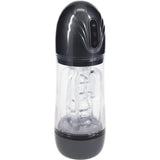 Buy PUMPED SonicPull - Gunmetal - Gunmetal Grey/Clear USB Rechargeable Sucking And Vibrating Auto Masturbator