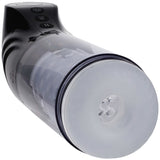 Buy PUMPED Strokemate - Black/Clear USB Rechargeable Sucking Rotating and Thrusting Auto Masturbator