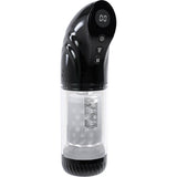 Buy PUMPED Strokemate - Black/Clear USB Rechargeable Sucking Rotating and Thrusting Auto Masturbator