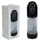 Buy PUMPED TechnoThrust Auto Masturbator - Black/Clear USB Rechargeable Auto Maturbator