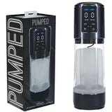 Buy PUMPED UltraLift Automatic Masturbator - Gunmetal Grey/Clear USB Rechargeable Auto Masturbator