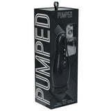 Buy PUMPED Virtuo - Gunmetal - Gunmetal Grey/Clear USB Rechargeable Sucking And Vibrating Auto Masturbator