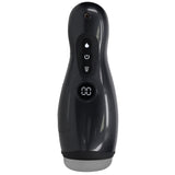 Buy PUMPED Virtuo - Gunmetal - Gunmetal Grey/Clear USB Rechargeable Sucking And Vibrating Auto Masturbator