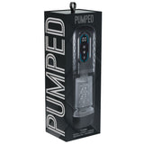 Buy PUMPED Vortex - Gunmetal - Gunmetal Grey/Clear USB Rechargeable Sucking Rotating and Thrusting Auto Masturbator