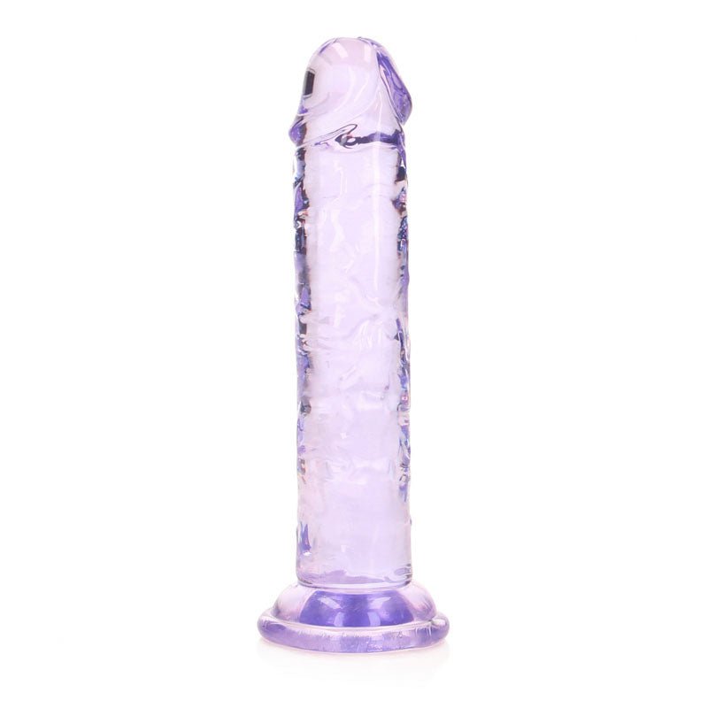 Buy REALROCK 15.5 cm Straight Dildo - Purple - Purple 15.5 cm (6'') Dong