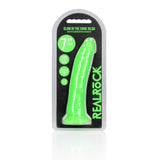 Buy REALROCK 18 cm Slim Glow in the Dark Neon - Green - Glow in Dark Green 18 cm (7'') Dong