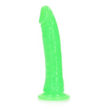 Buy REALROCK 18 cm Slim Glow in the Dark Neon - Green - Glow in Dark Green 18 cm (7'') Dong