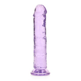 Buy REALROCK 18 cm Straight Dildo - Purple - Purple 18 cm (7'') Dong