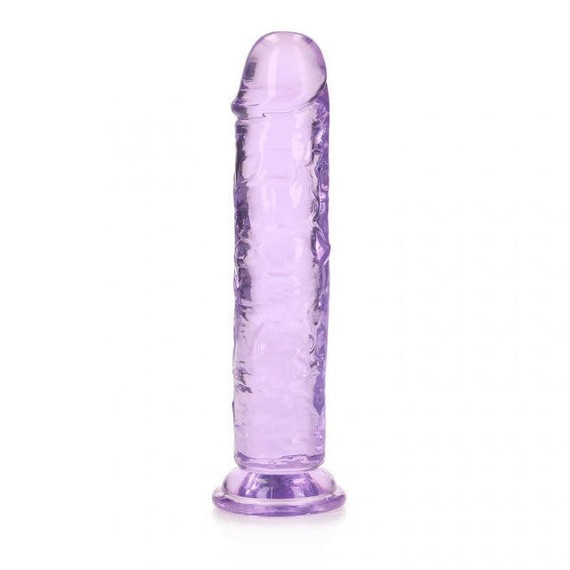 Buy REALROCK 18 cm Straight Dildo - Purple - Purple 18 cm (7'') Dong