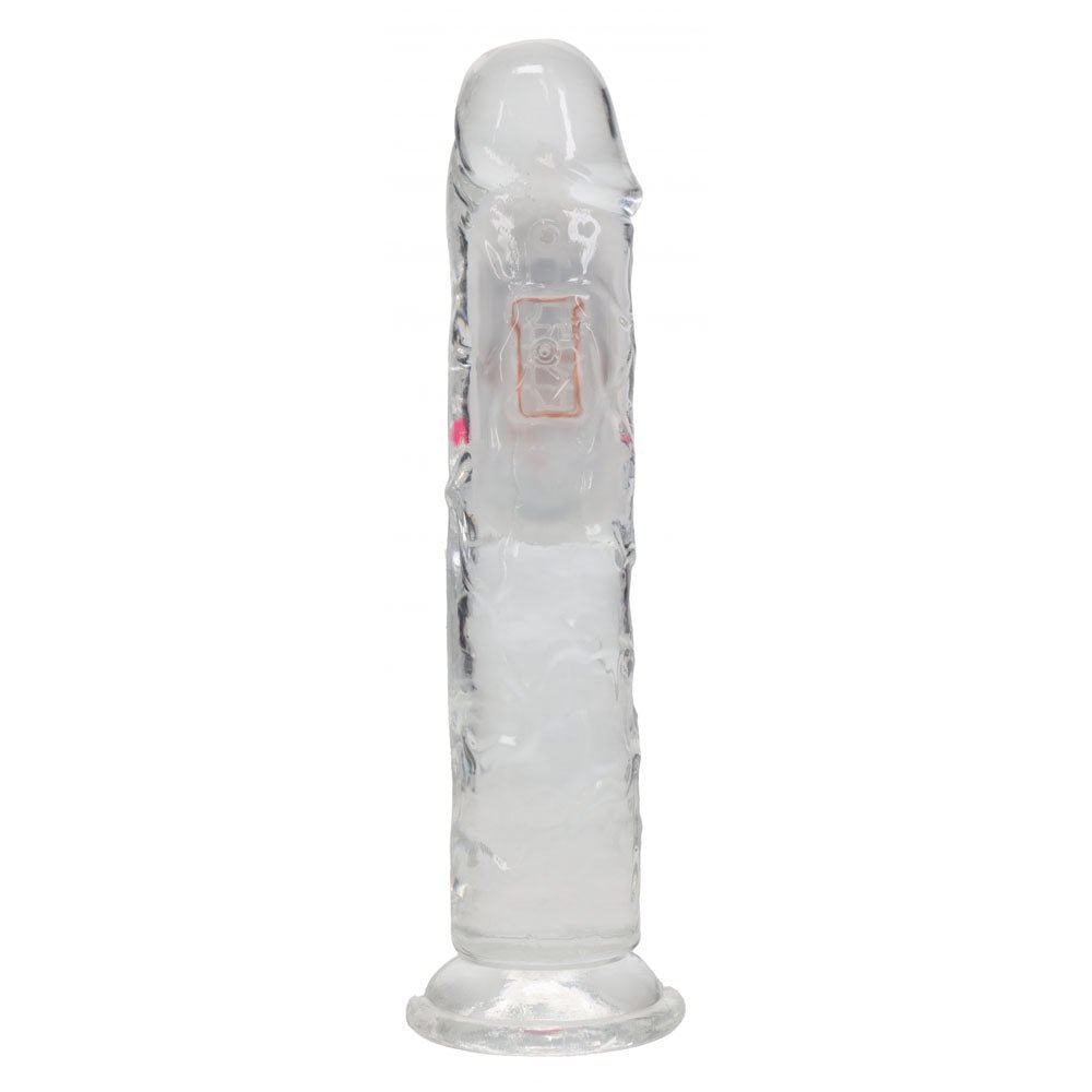 Buy REALROCK 7'' No Balls Wireless Rechargeable LED Vibrating Dong - Clear with LED 20 cm USB Rechargeable Vibrating Dong with Remote