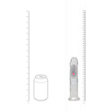 Buy REALROCK 7'' No Balls Wireless Rechargeable LED Vibrating Dong - Clear with LED 20 cm USB Rechargeable Vibrating Dong with Remote
